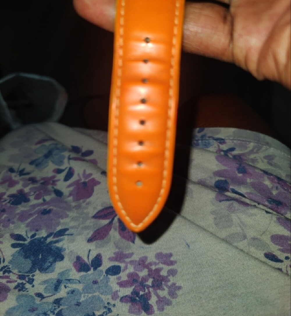 Dooney & Bourke Men’s Blue & Orange Casual Watch Working Battery Good Condition - Picture 4 of 10